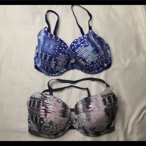 Victoria’s Secret Set of 2 Lined Demi Bras 34DD